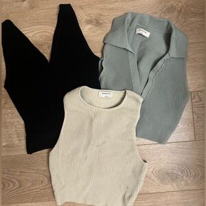 Aritzia sculpt knit bundle